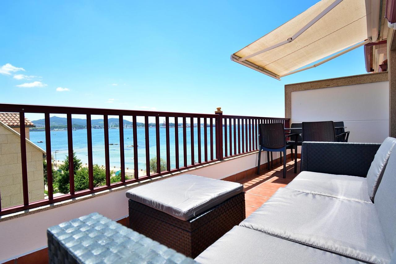 Galihost - Atico Con Terraza Y Vistas Al Mar En Vilagarcia Vilagarcia de Arousa Exteriör bild